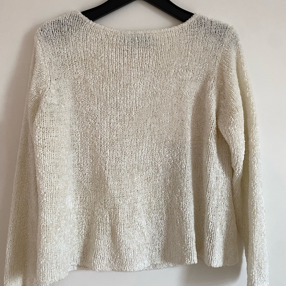 Simons Contemporaine White Sweater